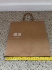Uniqlo Paper/Tote Bag, Brown 12x12x4 OR 10x10x4 — photo 2