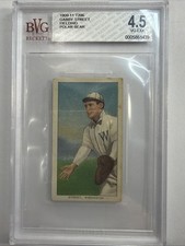 1909-11 T206 Polar Bear Gabby Street Fielding BGS 4.5 VG-EX+