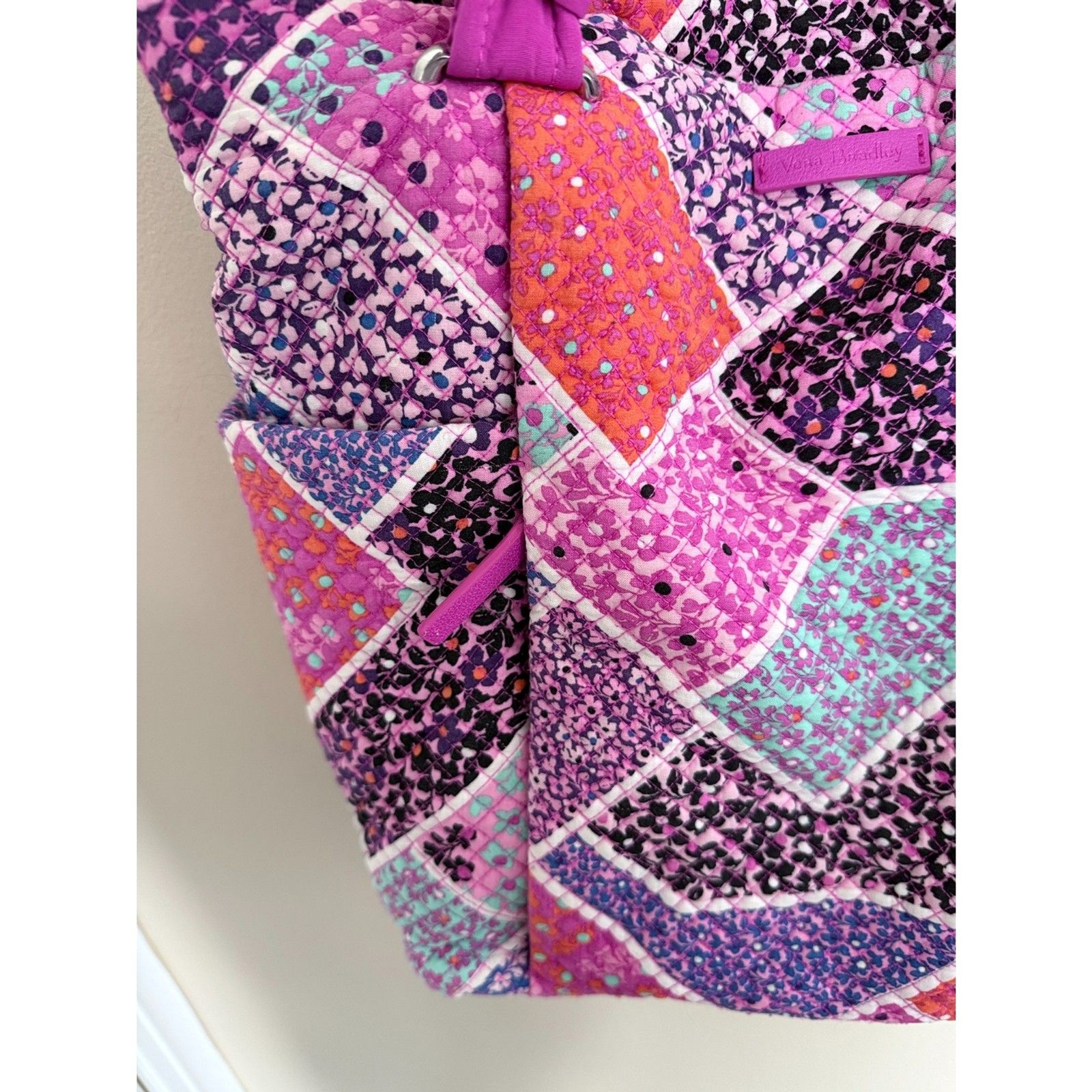 Vera Bradley "Retired" Multi-Pattern Patchwork To… - image 11