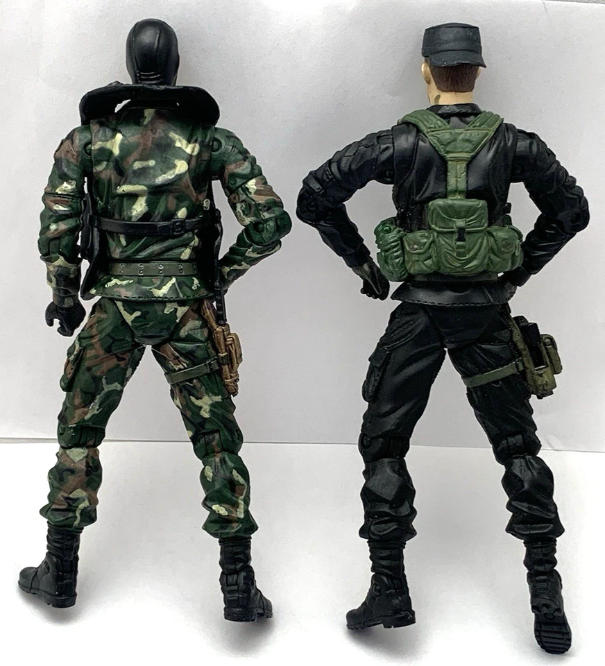 Fuerzas Especiales 1:12 Militar 6" Figura de Acción Resaurus 2000 Lote-2 Boina Verde Foto 4 de 4