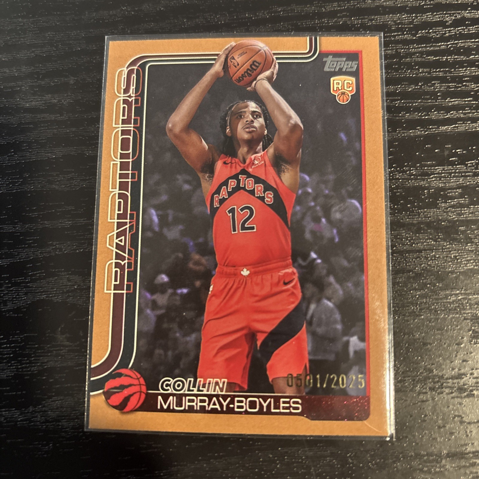 2025-26 Topps Basketball - Collin Murray-Boyles #209 Gold /2025 Rookie