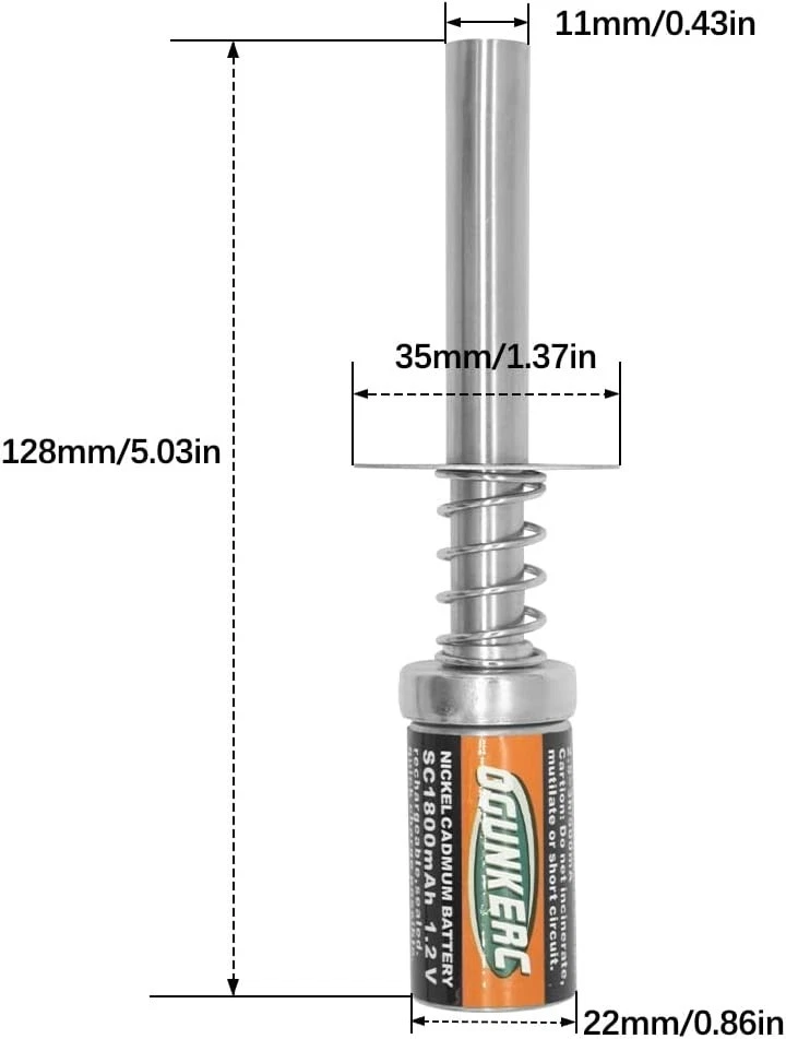 Durable Nitro Glow Plug Igniter with Charger - Perfect for RC Models 1/8 & 1/10 - Image 4 of 4