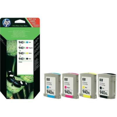 ORIGINAL HP 940XL OFFICEJET 8000 8500 C2N93AE 4er Multipack DRUCKER PATRONE Neu!