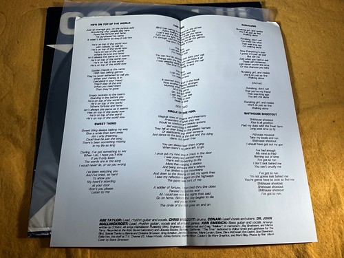 W5-3 CONAN III A Sure Thing - 1983 - EARTHCHILDE RECORDS ERCD-105 - RECORD -ROCK - Picture 10 of 10