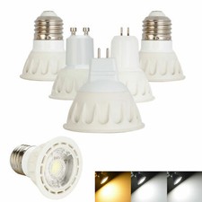 10Watt MR16 GU10 E27E26 110V 220V Dimmable LEDSpotLight COB Bulb High Power Lamp
