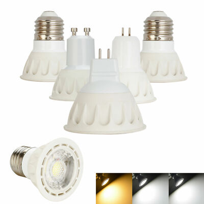 10Watt MR16 GU10 E27E26 110V 220V Dimmable LEDSpotLight COB Bulb High Power Lamp