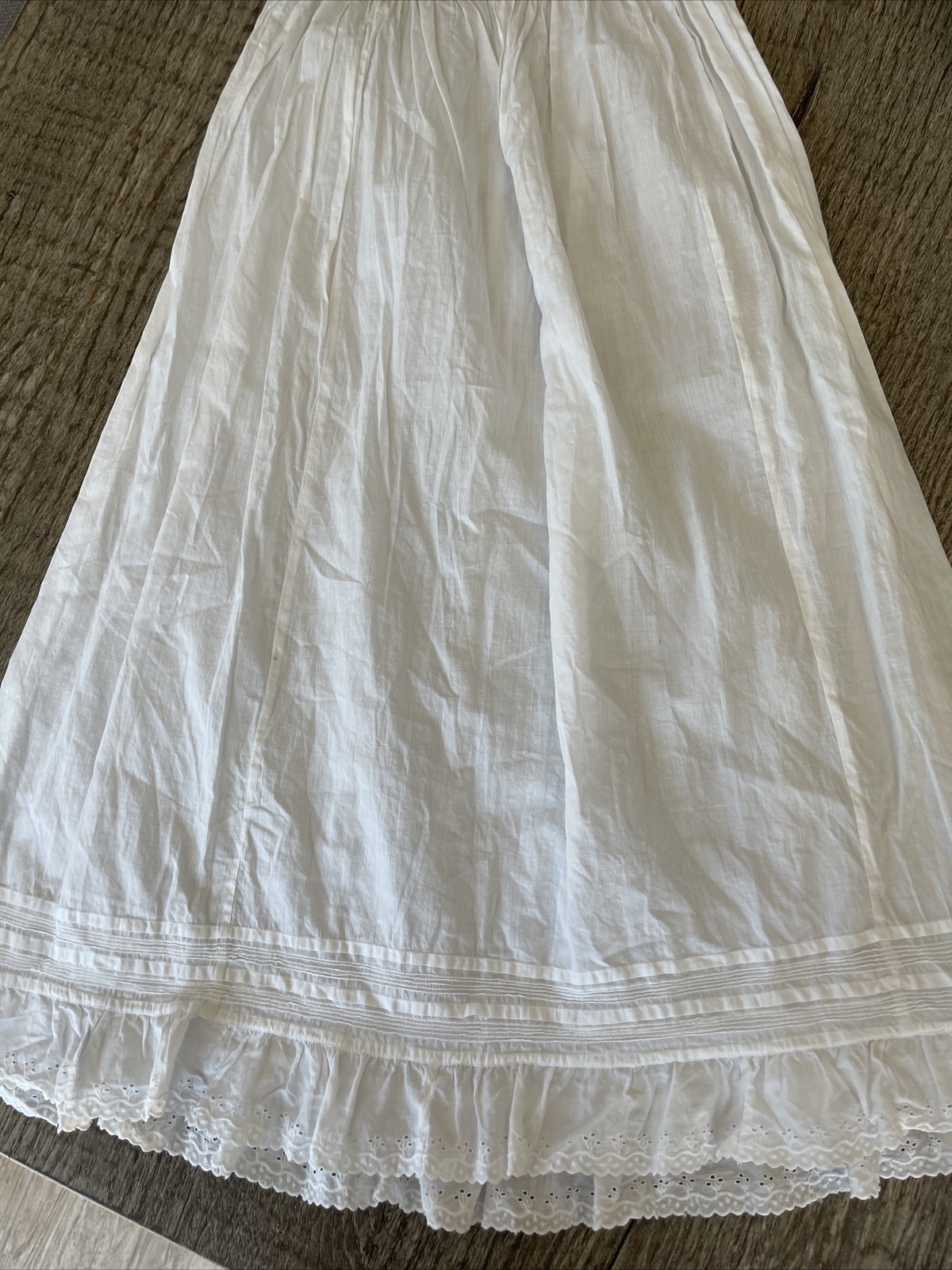 Antique French Christening Gown Victorian Baptism Gow… Gem