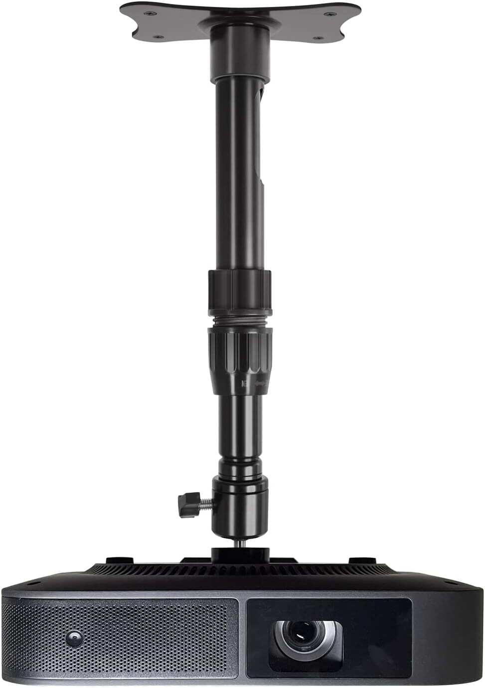 Mini Projector Ceiling Wall Mount Adjustable Height 10.6 to 16.5 inches with ...-image