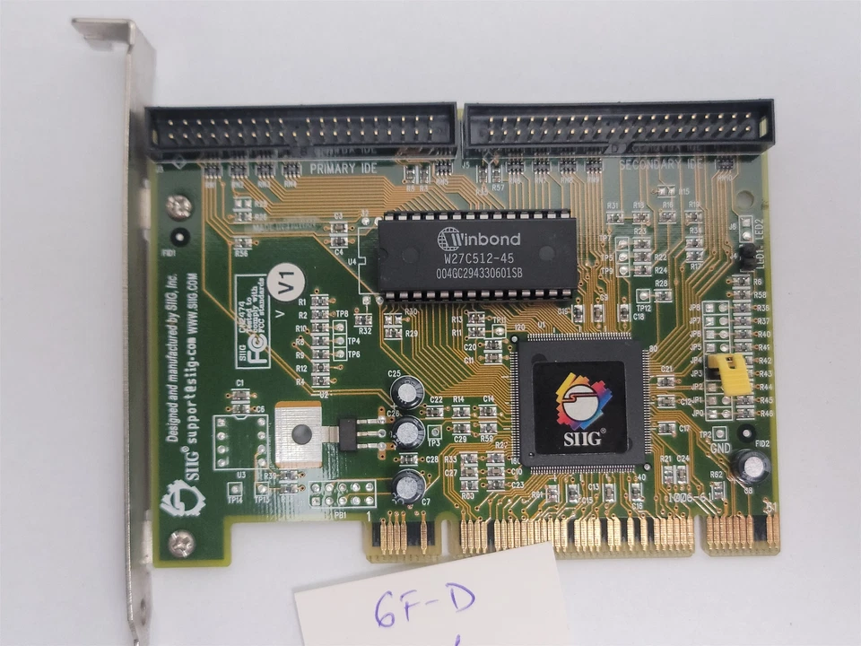 SIIG S4V000006020 SC-PE4A12 PCI Port Expansion Card, Dual Ultra ATA Controller - Image 3 of 4