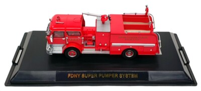 Code 3 FDNY Mack C Pumper Satellite 2 Die Cast 1 64 Scale 12543 C3