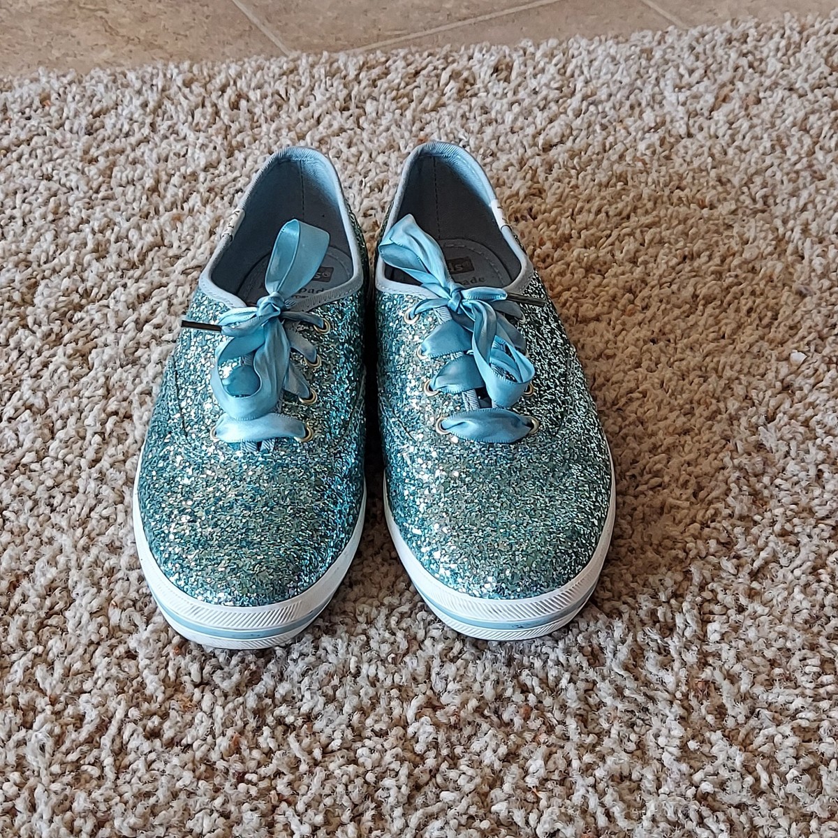 Keds × Kate Spade New York Champion Glitter Sneaker In Blue