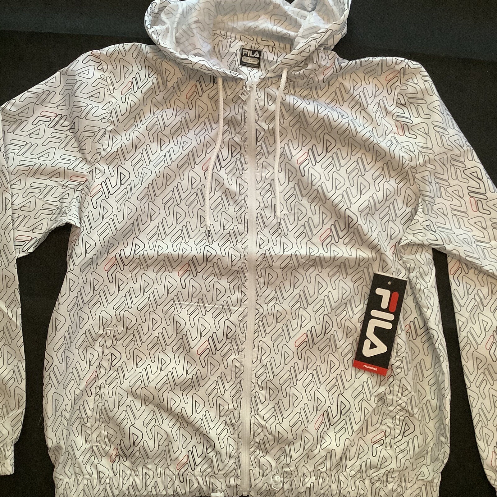 Fila WINNIE WINBREAKER FW173U62 Giacca da allenamento donna logo bianco L