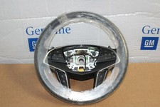 2016-2017 Cadillac CT6 Black Leather Wheel w/ Shift Paddles 84016898 (OEM)