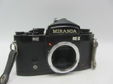 Miranda AIC RE-II 2 35mm Film Camera Black  AS-IS For DISPLAY 