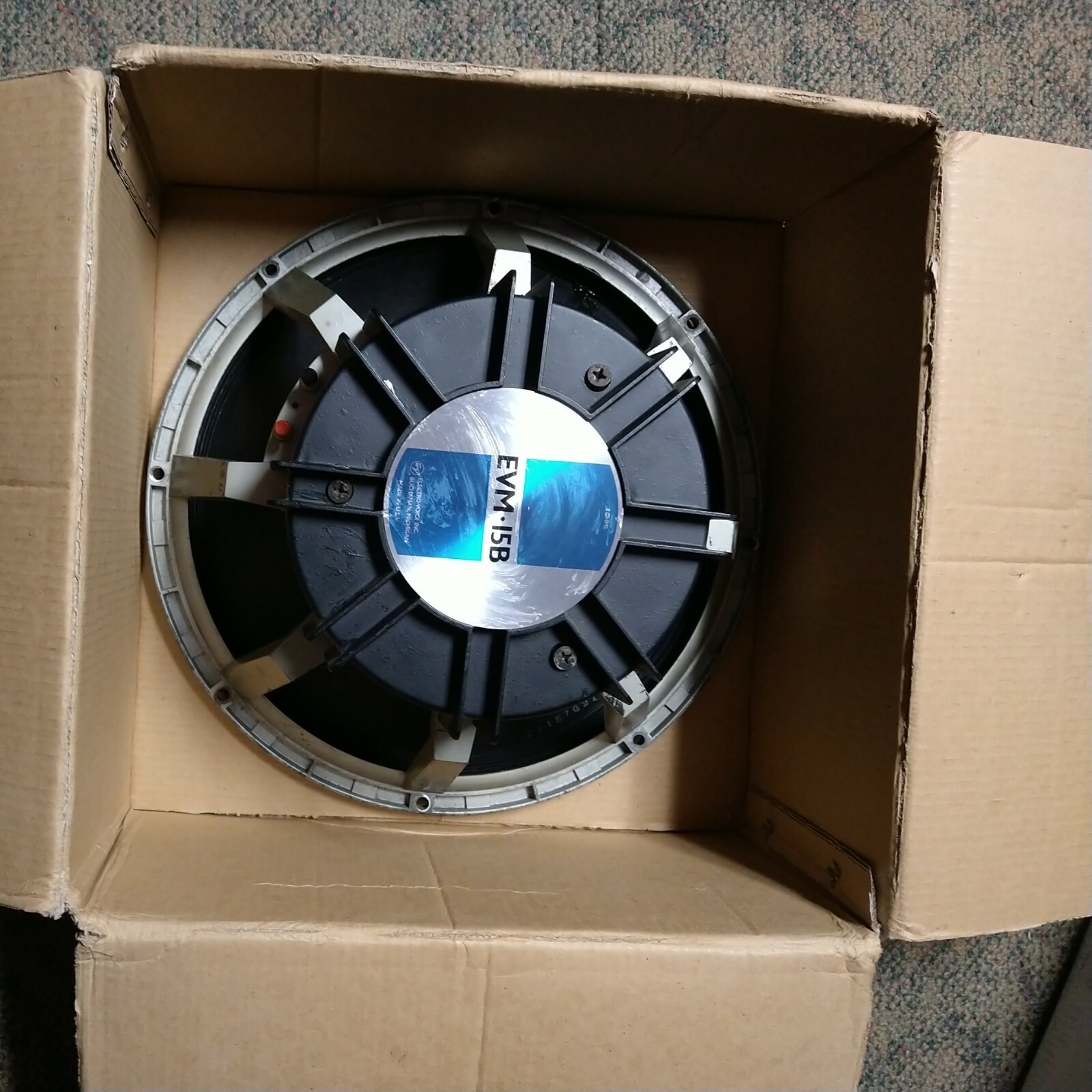 Vintage Electro Voice EVM15B 15” bass speaker 8ohms works good. Pro Line? eBay