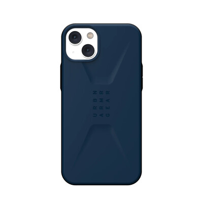 URBAN ARMOR GEAR UAG Civilian iPhone 14 Plus 6,7'' Blaue Antiurto Hülle Snap-on