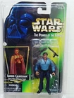 Star Wars Kenner Potf2 Lando Calrissian Hologram Green Card Action Figure ~ Misp