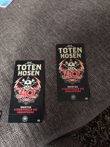 Die Toten Hosen Tickets Leipzig 09.07.2022