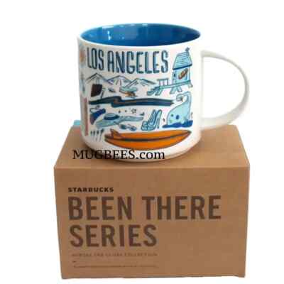 Starbucks Been There Series Los Angeles Ceramic Coffee Tea Cup Mug 14 oz