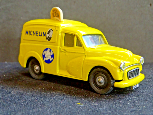 OLD MICHELIN TYRES MORRIS MINOR 1000 VAN 1:43 SCALE DIECAST CORGI CLASSICS MODEL - Picture 6 of 23