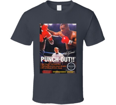 Mike Tyson s Punch Out Box Art T Shirt