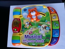 VTech Musical Rhymes Book  Read  Rhyme  Play Music  Interactive