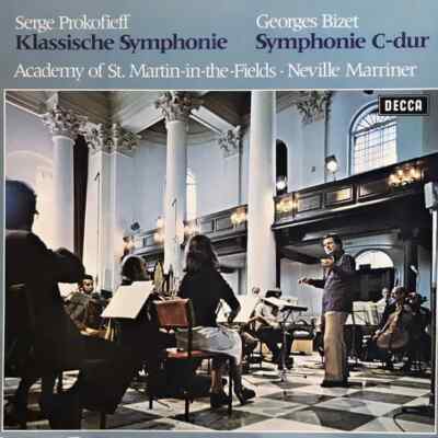 Prokofjew / Bizet Klassische Symphonie Nr. 1 / Symphonie Nr. 1 Decca Vinyl LP