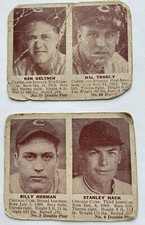 HOF Player Baseball Cards 1941 double play Billy Herman