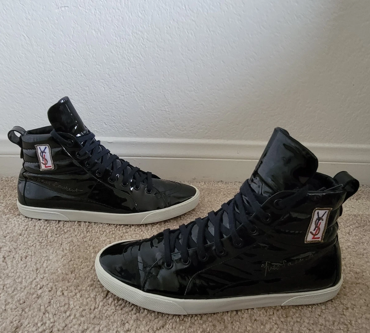 Used saint laurent best sale sneakers
