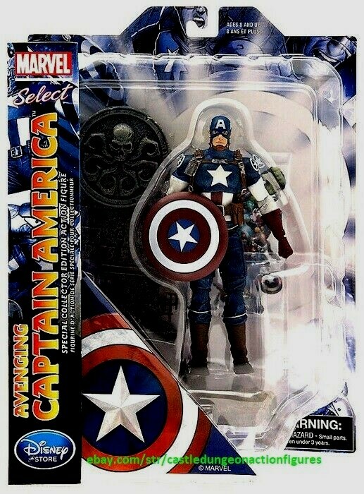 Avenging Captain America Disney Marvel Select 2016 Series