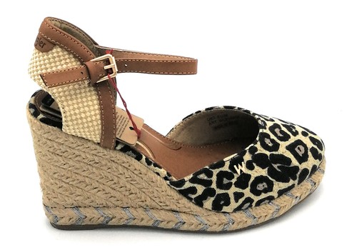 Escarpins Beverly Feldman Imprimé Léopard Taille 37 - Talon Compensé élégant - Occasion