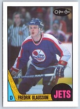 FREDRIK OLAUSSON RC 1987-88 O-PEE-CHEE 87-88 NO 225 NRMINT+              42523