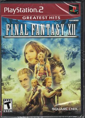 Final Fantasy XII (Greatest Hits) PS2 (Brand New Factory Sealed US Version) Play