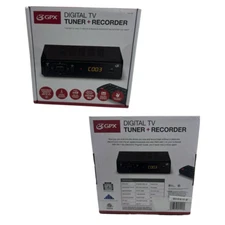 GPX TVTR149B Digital TV Converter Box HDMI USB DVR Tuner Recorder for HDTV