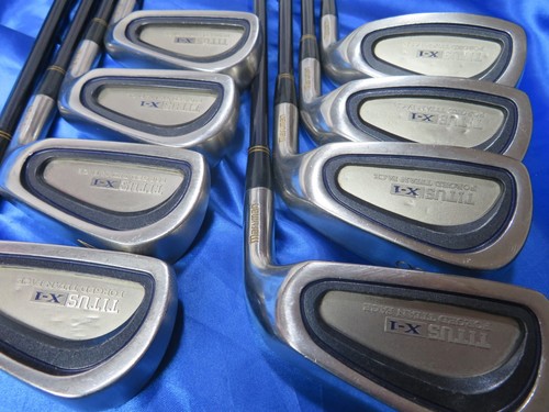 Maruman TITUS X-1 R-flex 8pc IRONS SET Golf CLUBS Majesty JAPAN VER. NWO - Picture 4 of 7