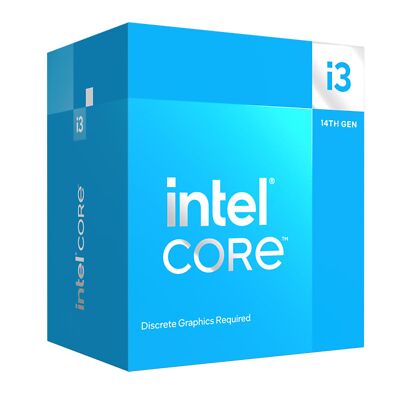 Intel Core i3 14100F 14th Gen Desktop Processor 4 Cores 4.7 GHz Unlocked