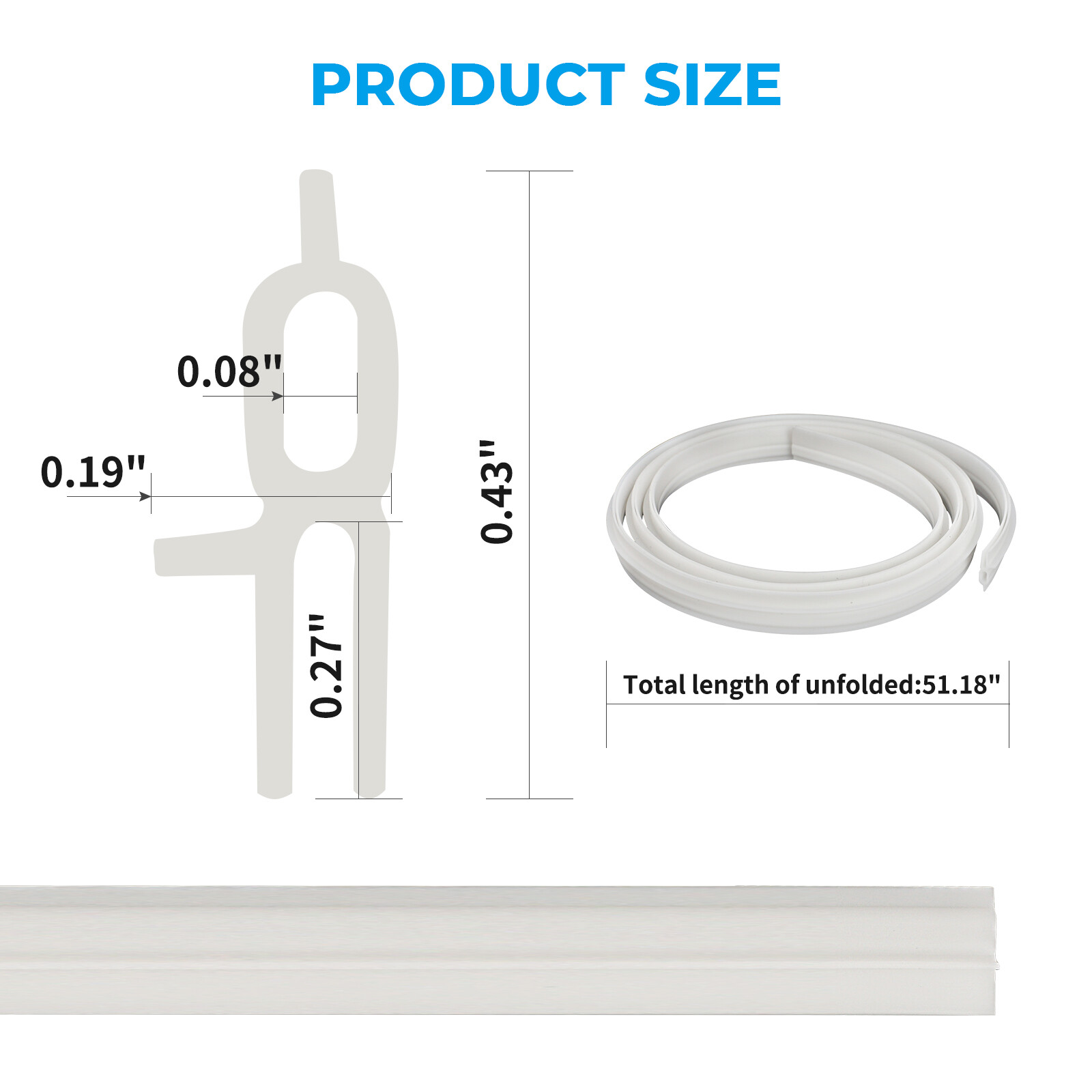 2* RV Roof Vent Seal White Vinyl 51" Camper Ventline Vent Fan Gasket Replacement eBay