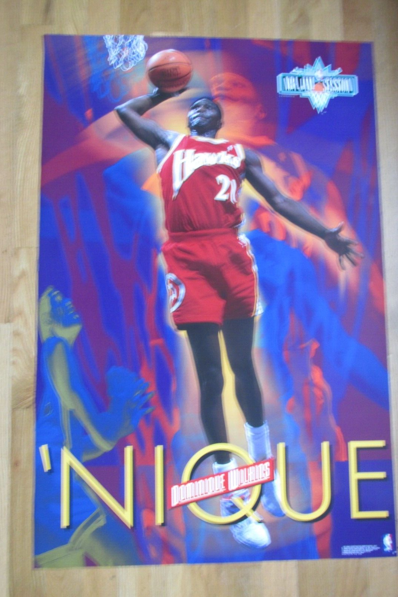 2 DIF. 1990'S DOMINIQUE WILKINS COSTACOS BRO-POSTERS-NM- SEE FREE