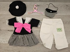 RARE Vintage Cabbage Patch Kids White Pants & Bonus Dress Outfit
