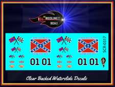1/64 'General Lee' TV Version Decal SCR-0317