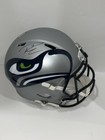 RUSSELL WILSON SIGNED SEATTLE SEAHAWKS FULL-SIZE REPLICA AMP HELMET RARE JSA COA — photo 1