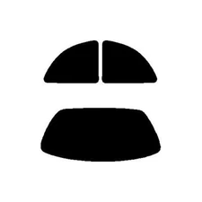 For Ford KA 3-door 1996-07 Pre Cut Window Tint Kit 20% Dark Rear Tinting Film