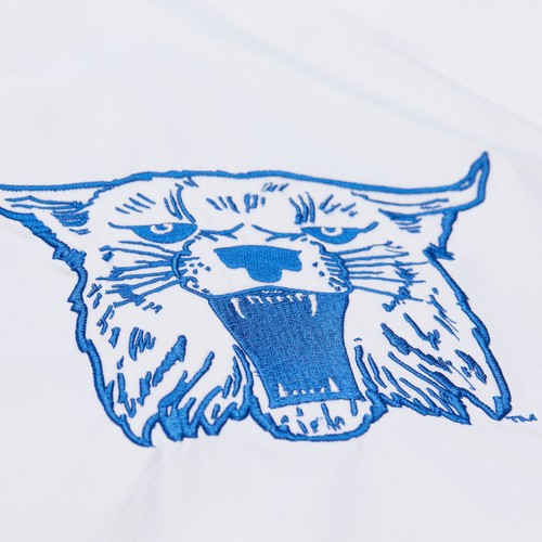 Men's-Mitchell & Ness White Kentucky Wildcats Coaches Full-Snap Hoodie Jacket - 第 5/5 張圖片