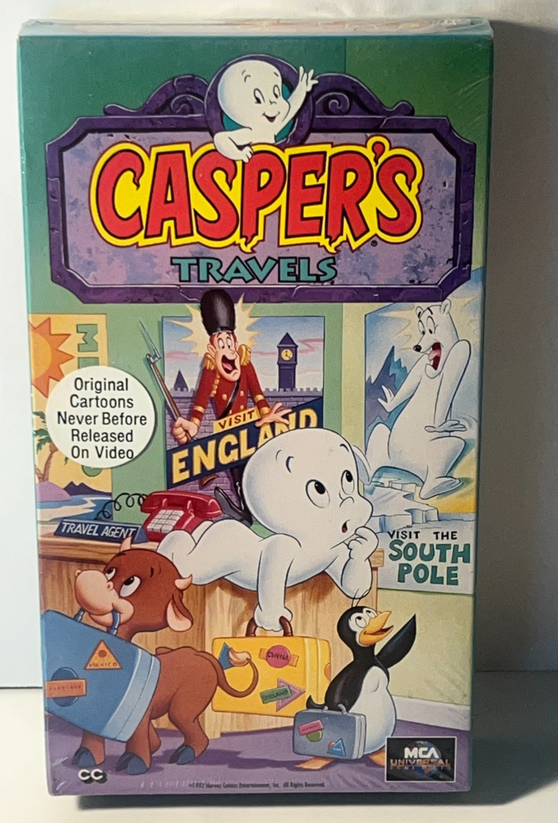 Casper's Travels 1992 New Vhs 96898137935| eBay