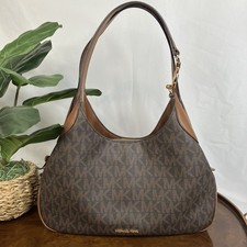 Michael Kors Kelsey MK Logo Shoulder Bag Tote...