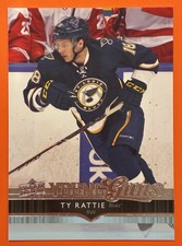 2014-15 Upper Deck Ty Rattie Young Guns Rookie RC #242 Hockey St. Louis Blues