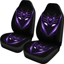 Decepticon Car Seat Covers Custom Auto Seat Protectors Transformers Decor