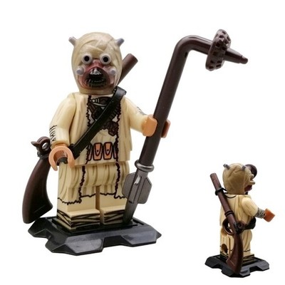 Tusken Raider Murr kash veredelte LEGO  Star Wars Figur von Custom Brick Design