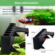 2PC 7 Holes Upgraded Aquarium Plant Holder, Aquatic Cup for Tank, Fish Tank Hold