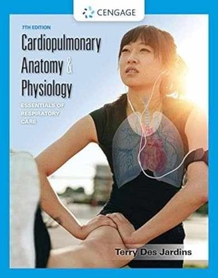 Cardiopulmonary Anatomy & - Paperback, by Des Jardins Terry - Very Good o